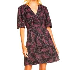 Kate Spade Meadow Wrap Floral Print Dress Size 10